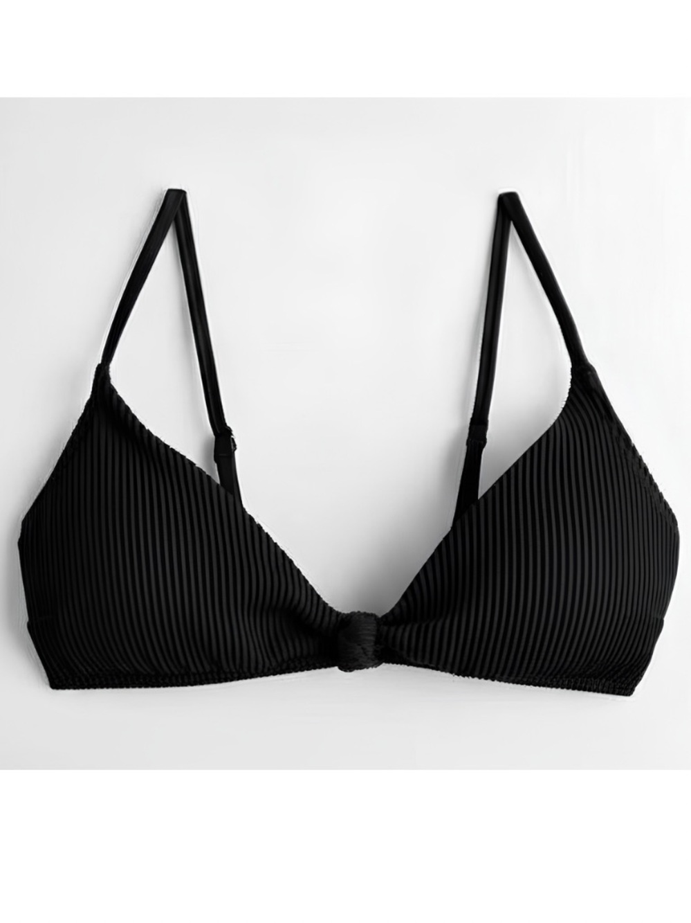 Hollister Ribbed Knot Bikini Top